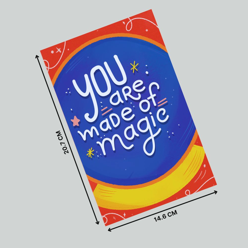 Greeting Card: You Are Made of Magic