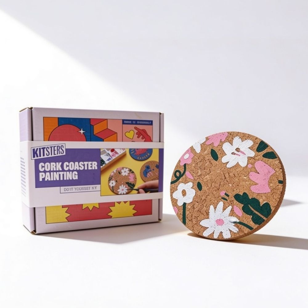 DIY Cork Coaster Painting Kit