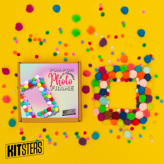 DIY Pom Pom Photo Frame Kit