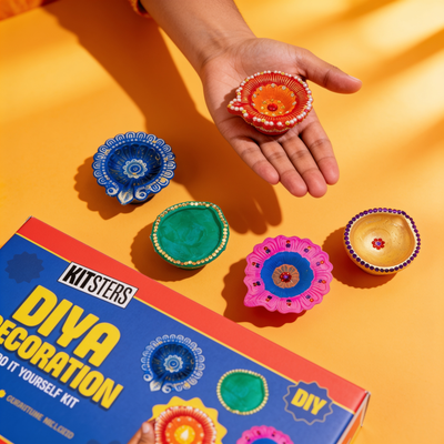 DIY Diya Decoration Kit