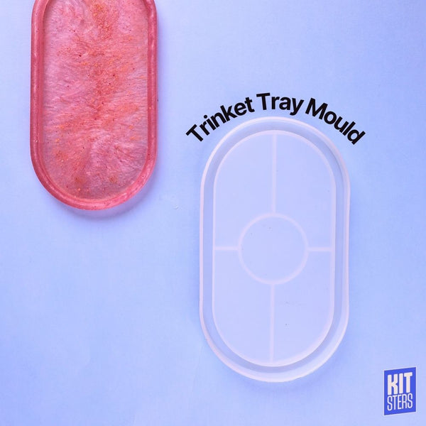 Silicone Oval Trinket Tray Mould