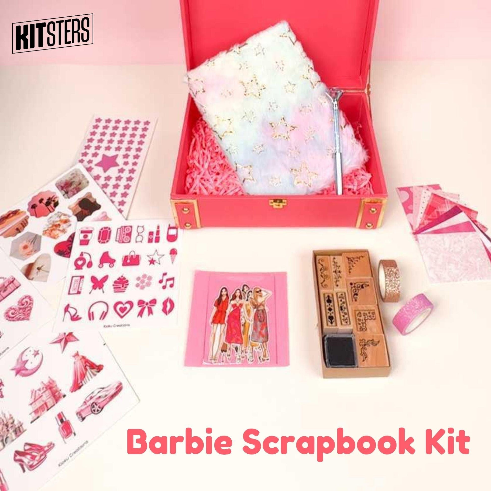 DIY Barbie Scrapbook Kit
