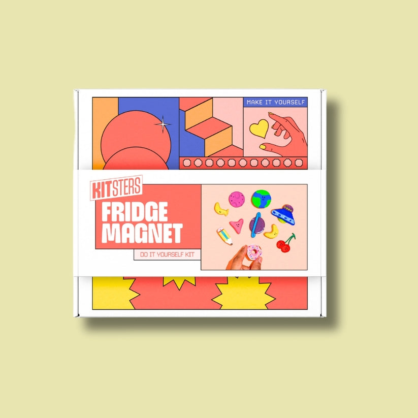 Craftopedia Paint Your Own Fridge Magnet Kit- Dino Magnet