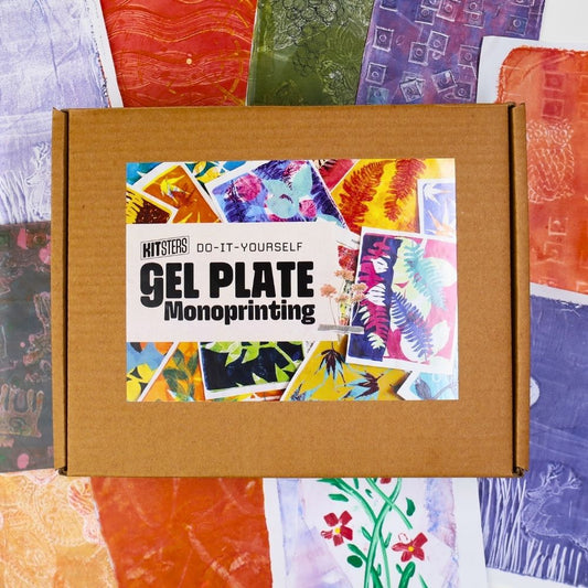 DIY Gel Plate Monoprinting Kit
