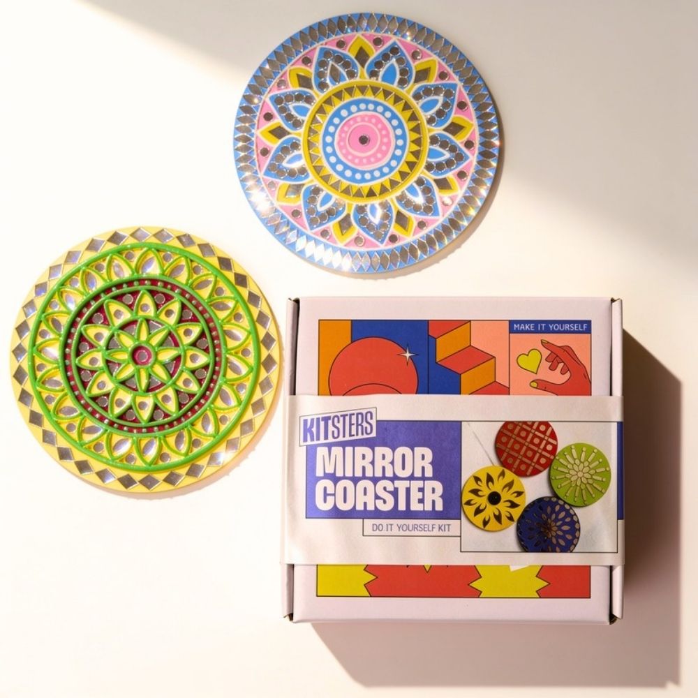 DIY Mirror Coaster Kit