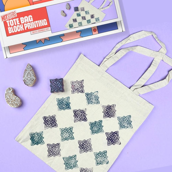 DIY Block Printing Kit (Tote Bag)