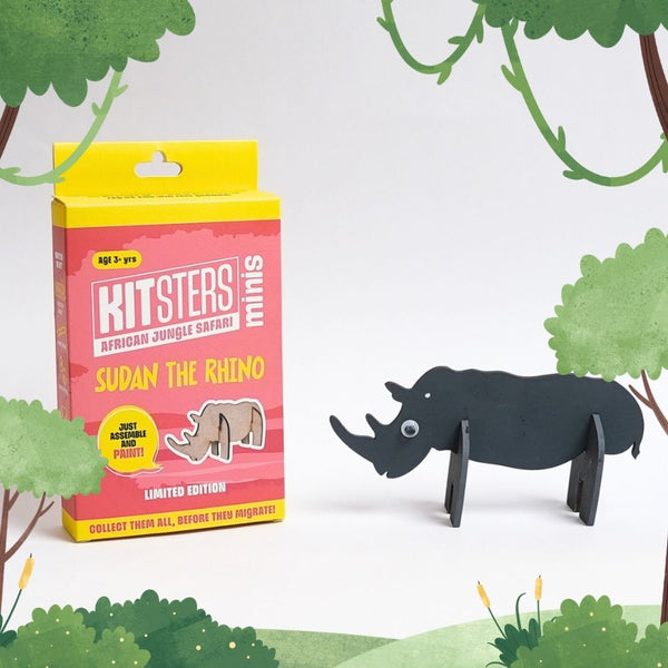 Kitsters Minis : Sudan the Rhino