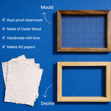 Handmade Paper Making Mould and Deckle Set