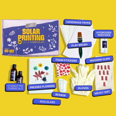 COMBO : DIY Gel Plate Monoprinting & DIY Solar Printing Kit