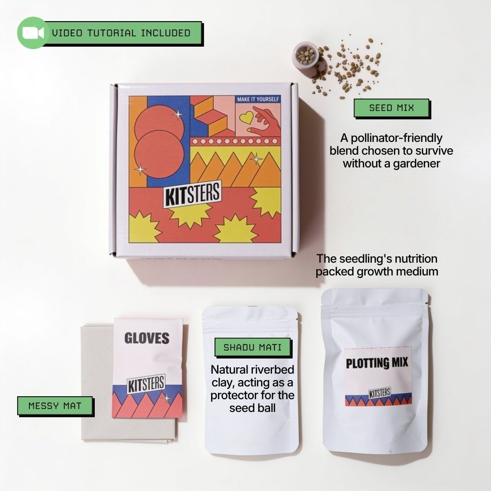 DIY Magic Seed Bomb Kit