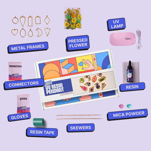 DIY UV Resin Pendant Kit