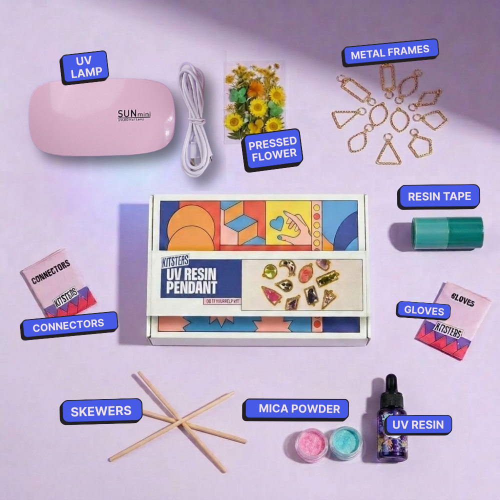 DIY UV Resin Pendant Kit