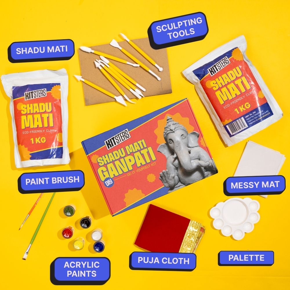 DIY Shadu Mati Ganpati Kit