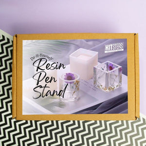 DIY Resin Pen Stand Making Kit | DIY Art & Craft Kit | Kitsters