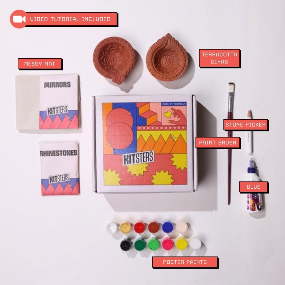 DIY Diya Decoration Kit