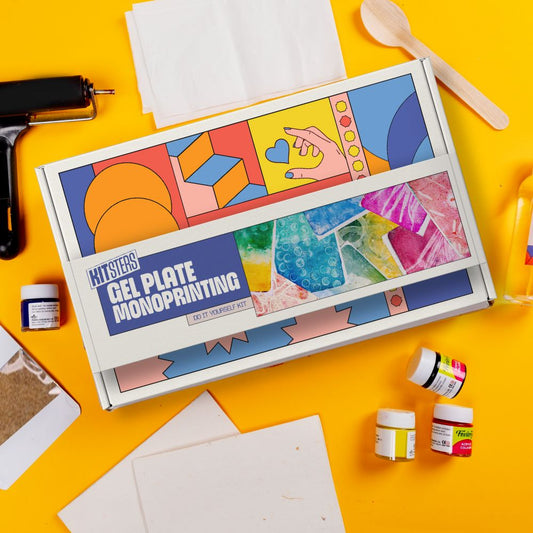 DIY Gel Plate Monoprinting Kit