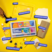 DIY Gel Plate Monoprinting Kit