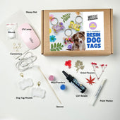 Make your customised resin dog tags | DIY UV Resin Dog Tag Kit | Kitsters | DIY Art & Crafts Kits