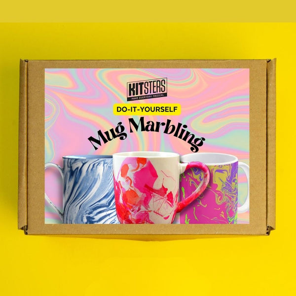 DIY Mug Marbling Kit | DIY Arts & Crafts Kits | Kitsters