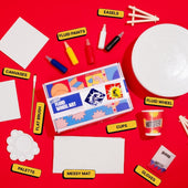 DIY Fluid Wheel Art Kit