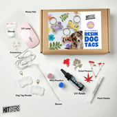 DIY UV Resin Dog Tag Kit