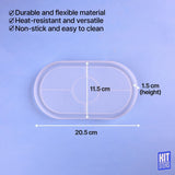 Silicone Oval Trinket Tray Mould