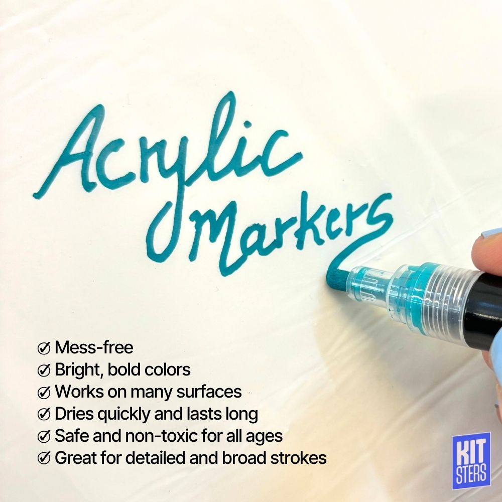 Acrylic Marker - 4mm - Blue