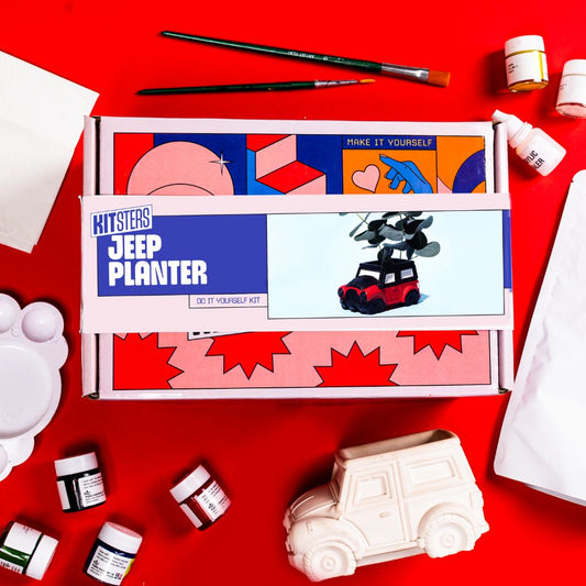 DIY Jeep Planter Kit
