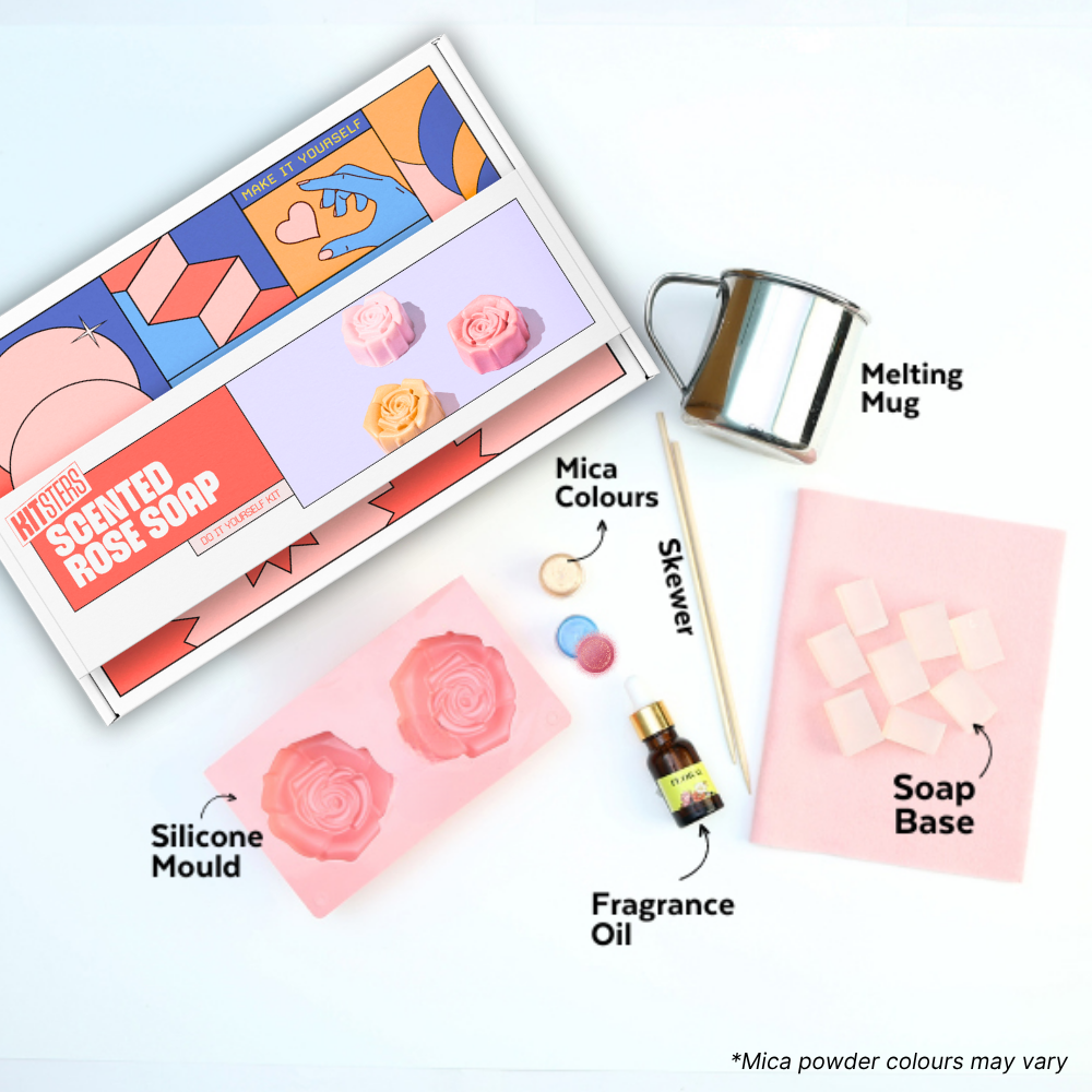 DIY Rose Soap Kit