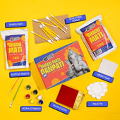 Combo: DIY Shadu Mati Ganpati Kit + DIY Diya Decoration Kit