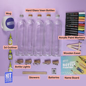 Party Box: Light Bottle Painting