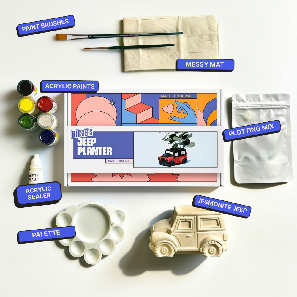 DIY Jeep Planter Kit