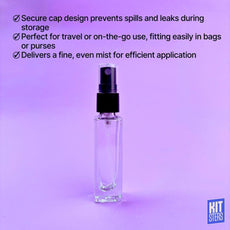 Small Glass Spray Bottle (8 ml)