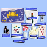 COMBO : DIY Handmade Paper Kit & DIY Solar Printing Kit