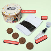 Grow in a Can - Pack of 4 (Basil, Cilantro, Fenugreek, Oregano)