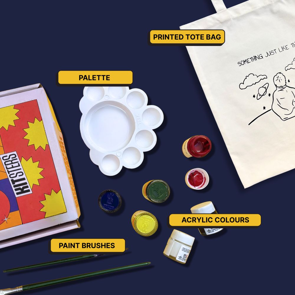 DIY Tote Bag Painting Kit - Something Just Like This