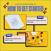 DIY Tote Bag Painting Kit - Punjabi Aa gaye
