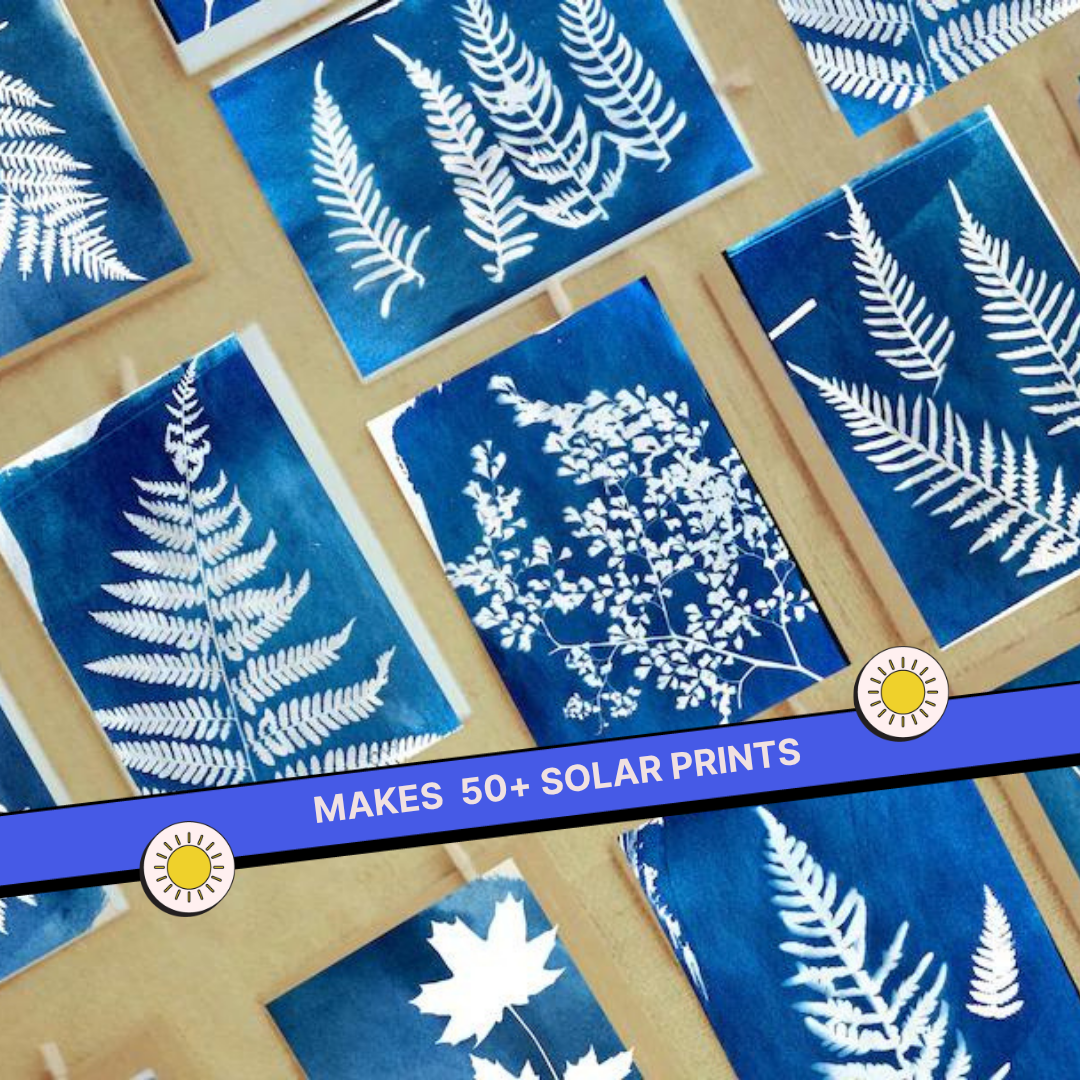 COMBO : DIY Gel Plate Monoprinting & DIY Solar Printing Kit
