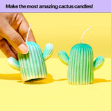 DIY Cactus Candle Kit, cactus shaped candle, cactus mold, silicone mould, soy wax