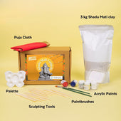 DIY Shadu Mati Eco-Friendly Ganpati Kit | DIY Art & Craft Kits | Kitsters 