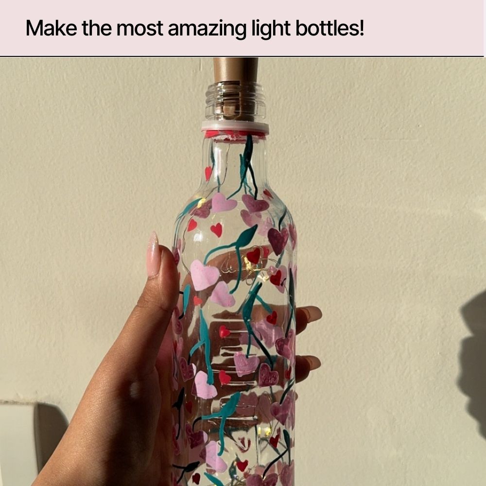 DIY Light Bottle Painting Kit