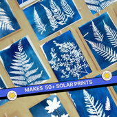 DIY Solar Printing Cyanotype Kit