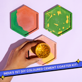 DIY Cement Coaster Kit