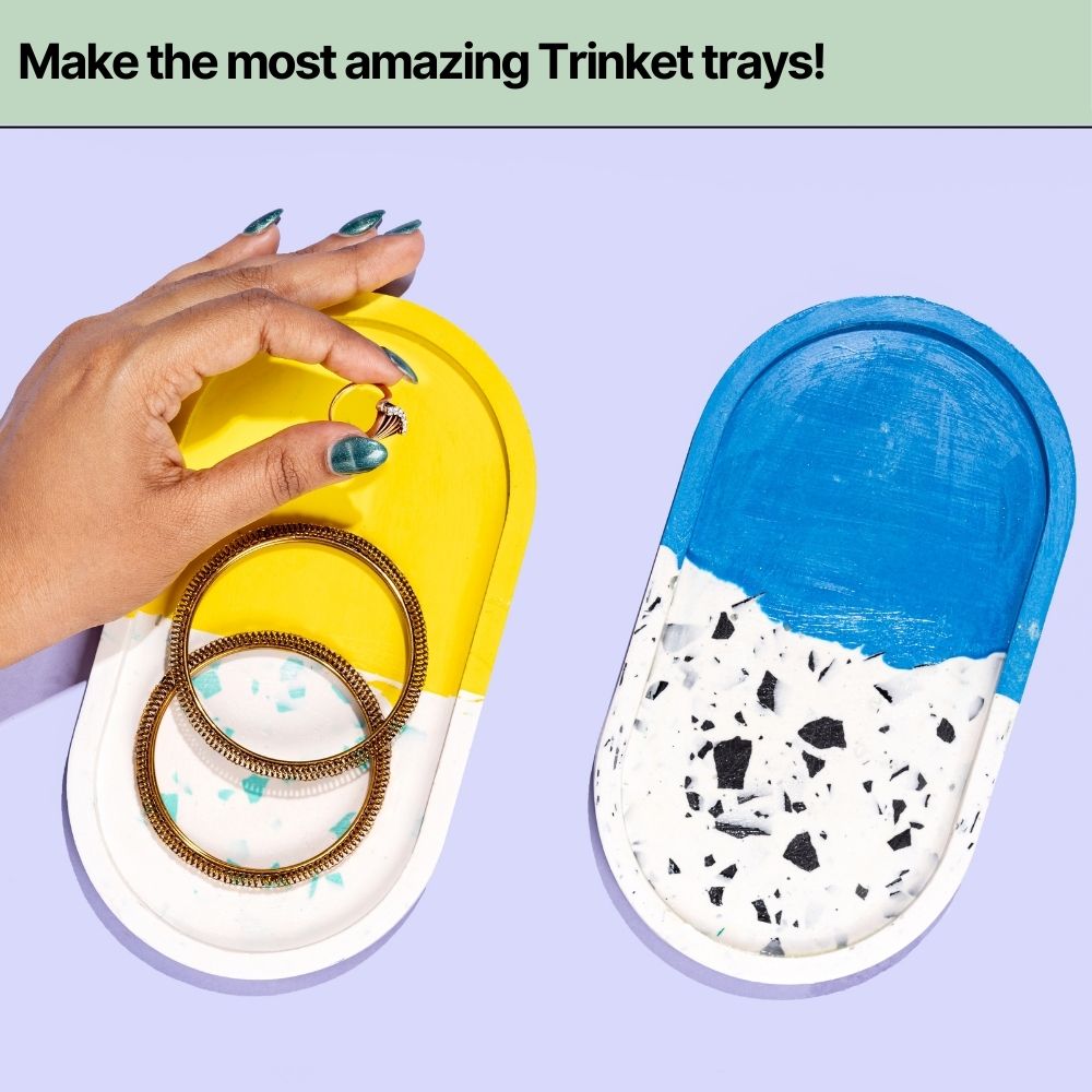 DIY Jesmonite Terrazzo Trinket Tray Kit