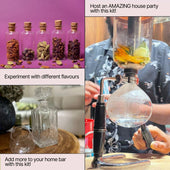 DIY Gin Siphon Kit | Infuse your gin within minutes | Kitsters | Best Gift for Men