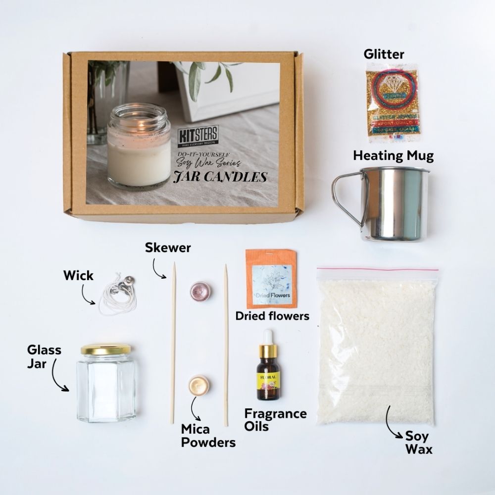 DIY Soy Wax Candle Making Kit | DIY Kits for Adults & Kids | Kitsters