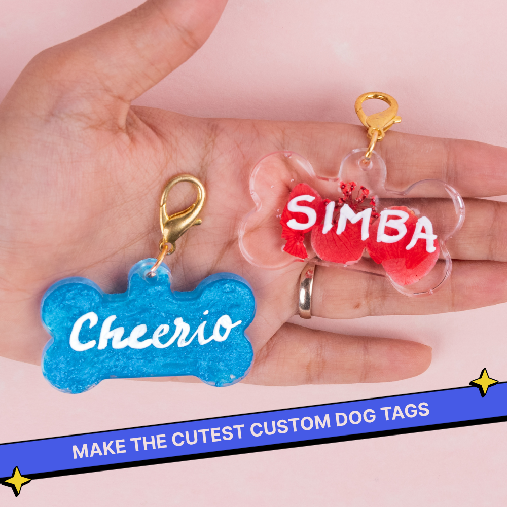 DIY UV Resin Dog Tag Kit