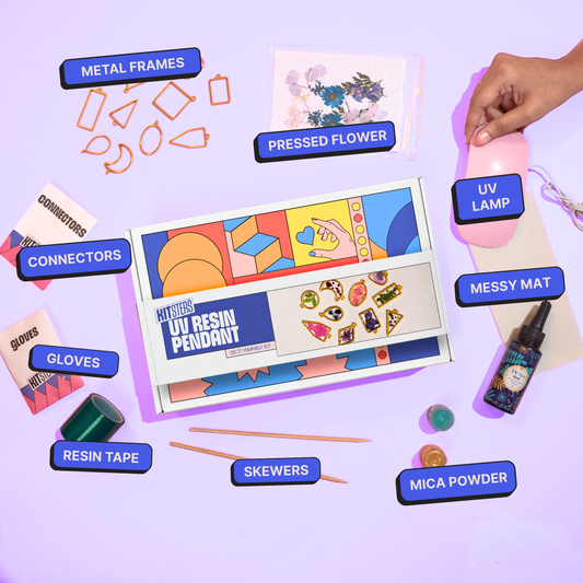 DIY UV Resin Pendant Kit