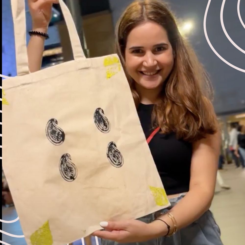 DIY Block Printing Kit (Tote Bag)