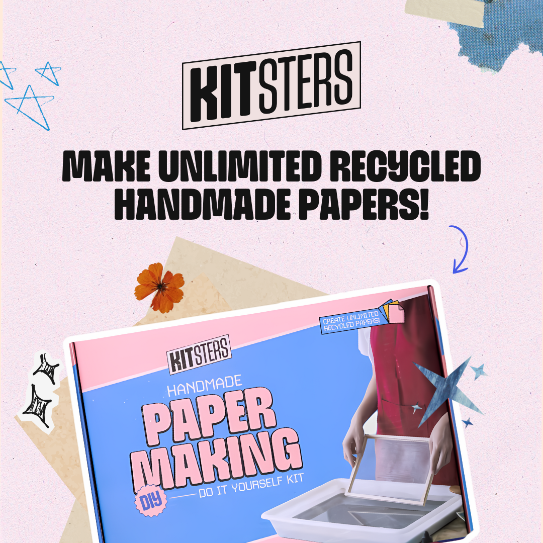 DIY Handmade Paper Kit | Unique Art & Craft Kit | Kitsters
